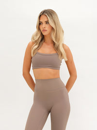 Ultimate Sports Bra - Zachtbruin