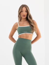 Ines Active Bra - Vintage Green