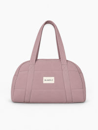 Blakely Quilted Duffle Bag - Dusty Pink