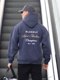 Champions Legacy Relaxed Hoodie - True Navy