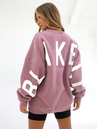 Isabel Oversized Jumper - Dusty Pink