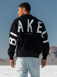Idris Oversized Jumper - Noire