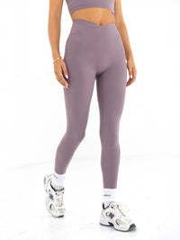 Ultimate Crossover Leggings - Grape