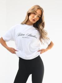 Off Duty Oversized T-Shirt - White