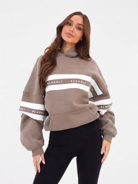 Lily Oversized Hoodie - Marron clair