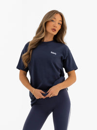 Jada Oversized T-Shirt - True Navy