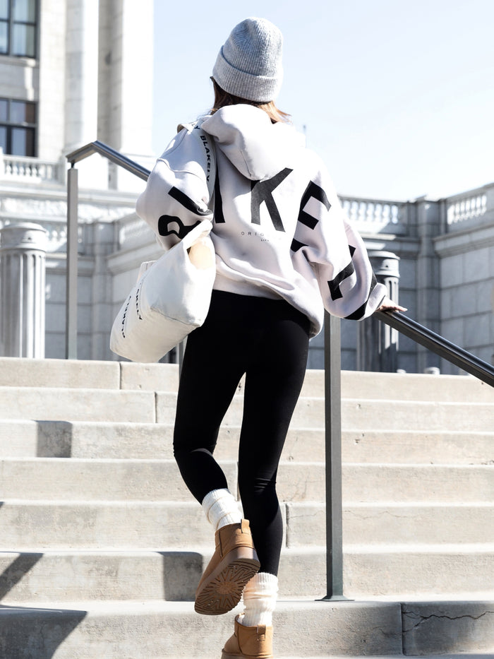 Isabel Hoodie & Leggings Set - Stein & Schwarz