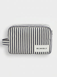 Lou Stripe Travel Bag - Dark Navy