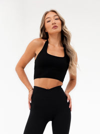 Ultimate Halter Neck Bra - Black