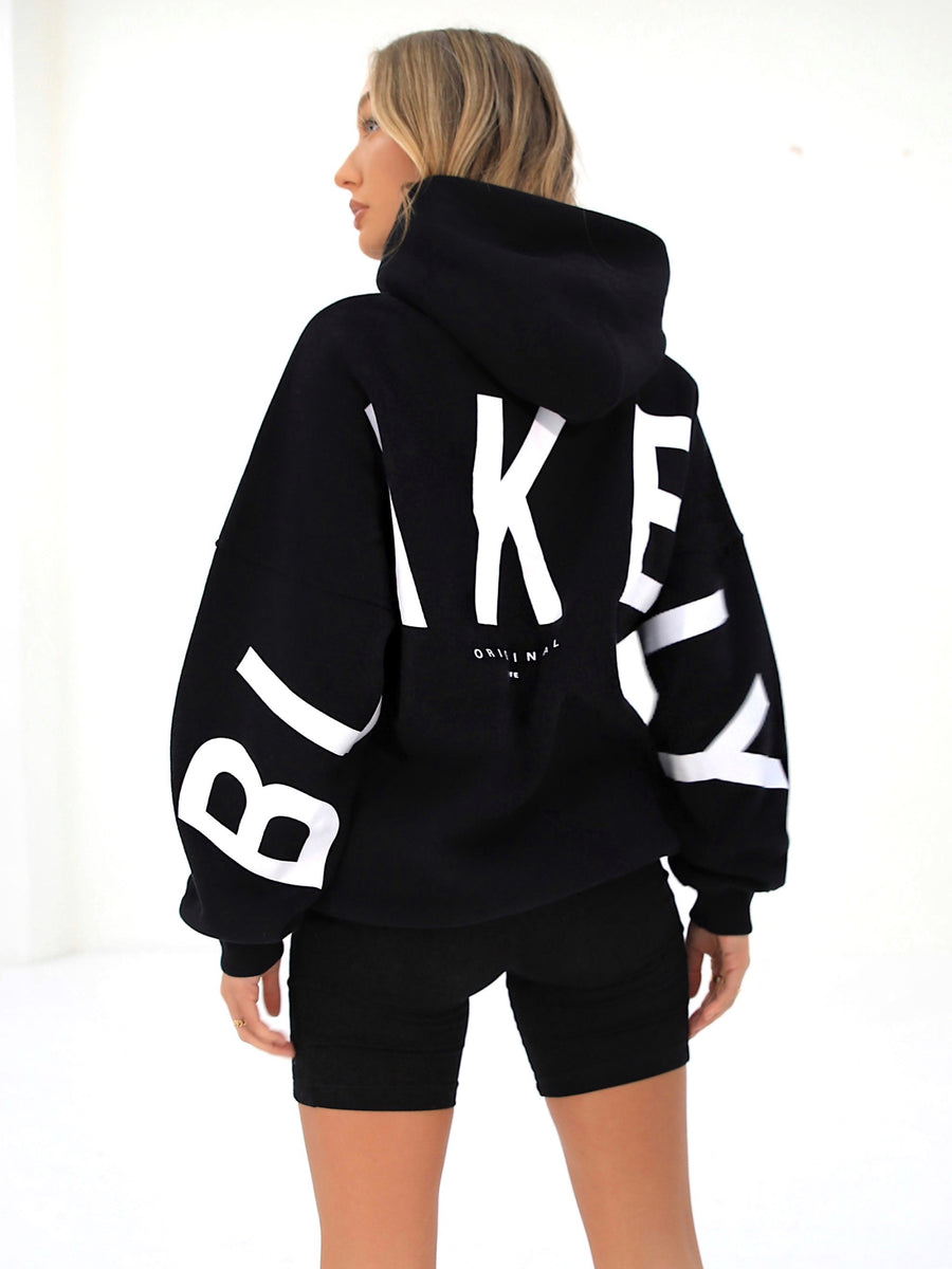 Blakely Clothing Isabel Oversized Hoodie Black – Blakely Clothing Eu