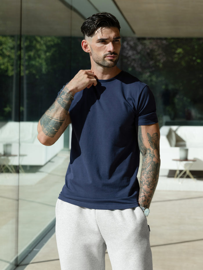 Blakely Basic T-Shirt - Echte Marine