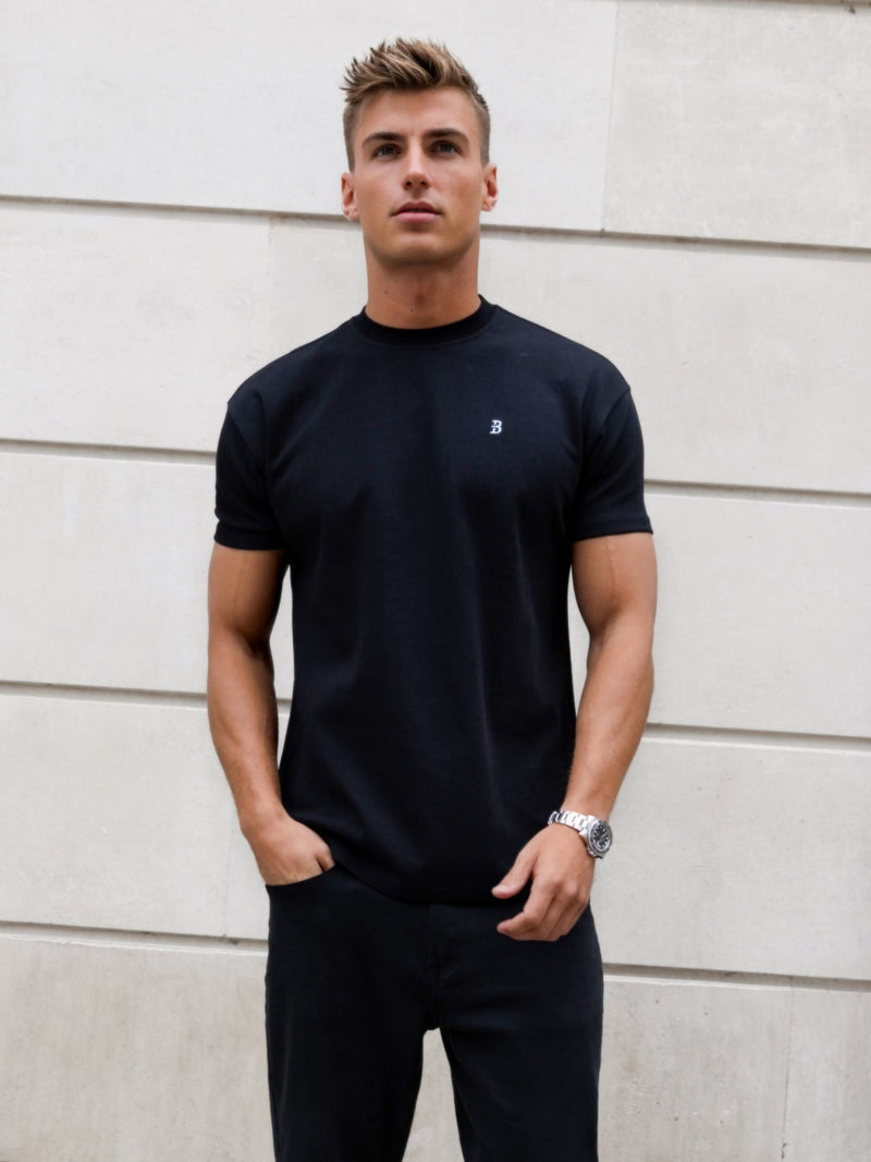 Conrad Anchor T-Shirt - Schwarz