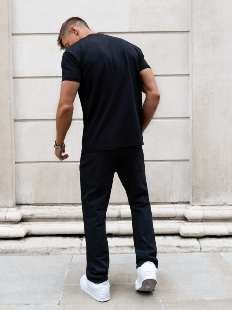 Conrad Anchor T-Shirt - Schwarz