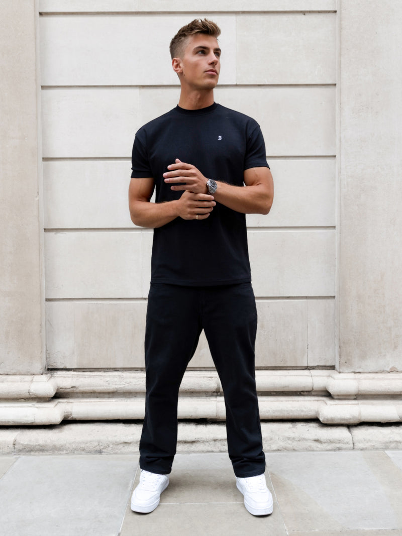 Conrad Anchor T-Shirt - Schwarz