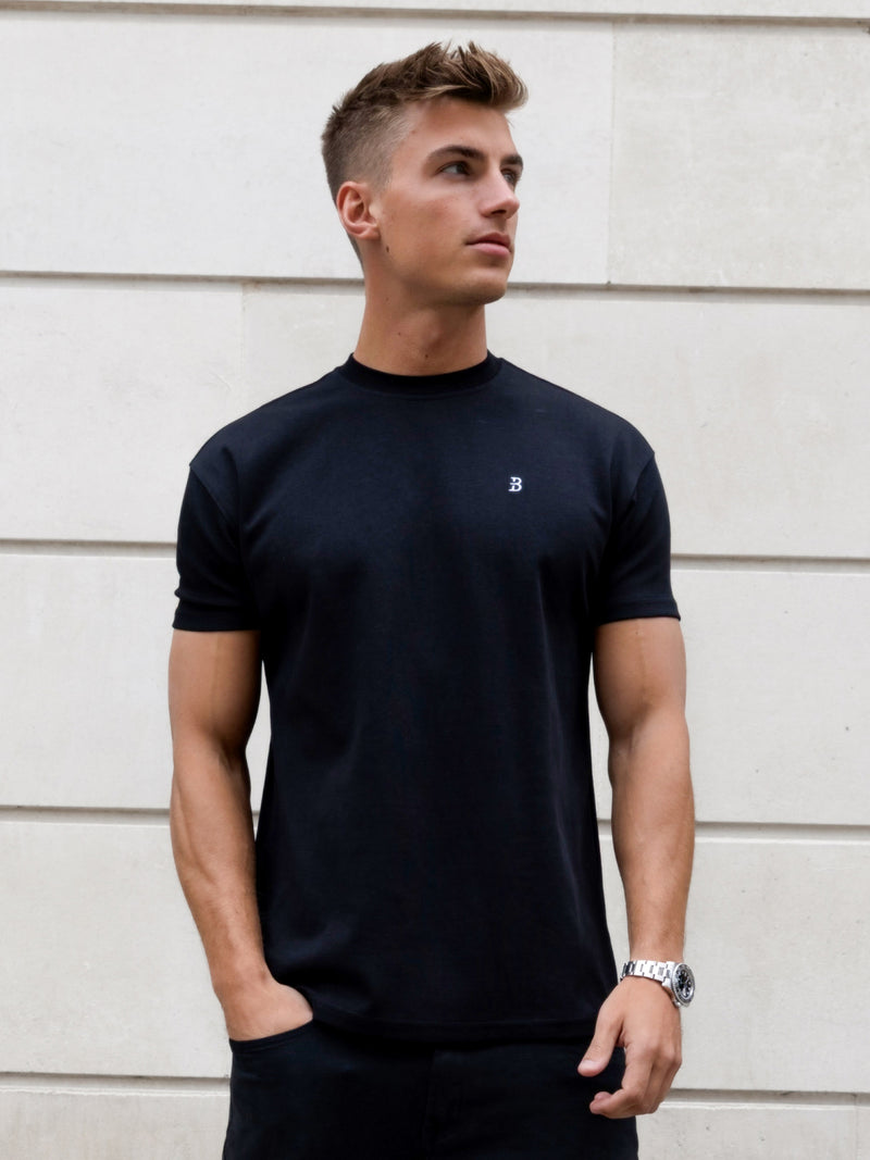 Conrad Anchor T-Shirt - Schwarz