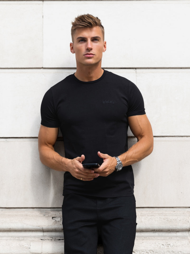 Iver T-Shirt - Schwarz