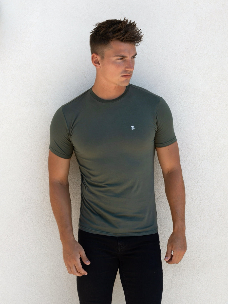 Renzo T-Shirt - Khaki Green