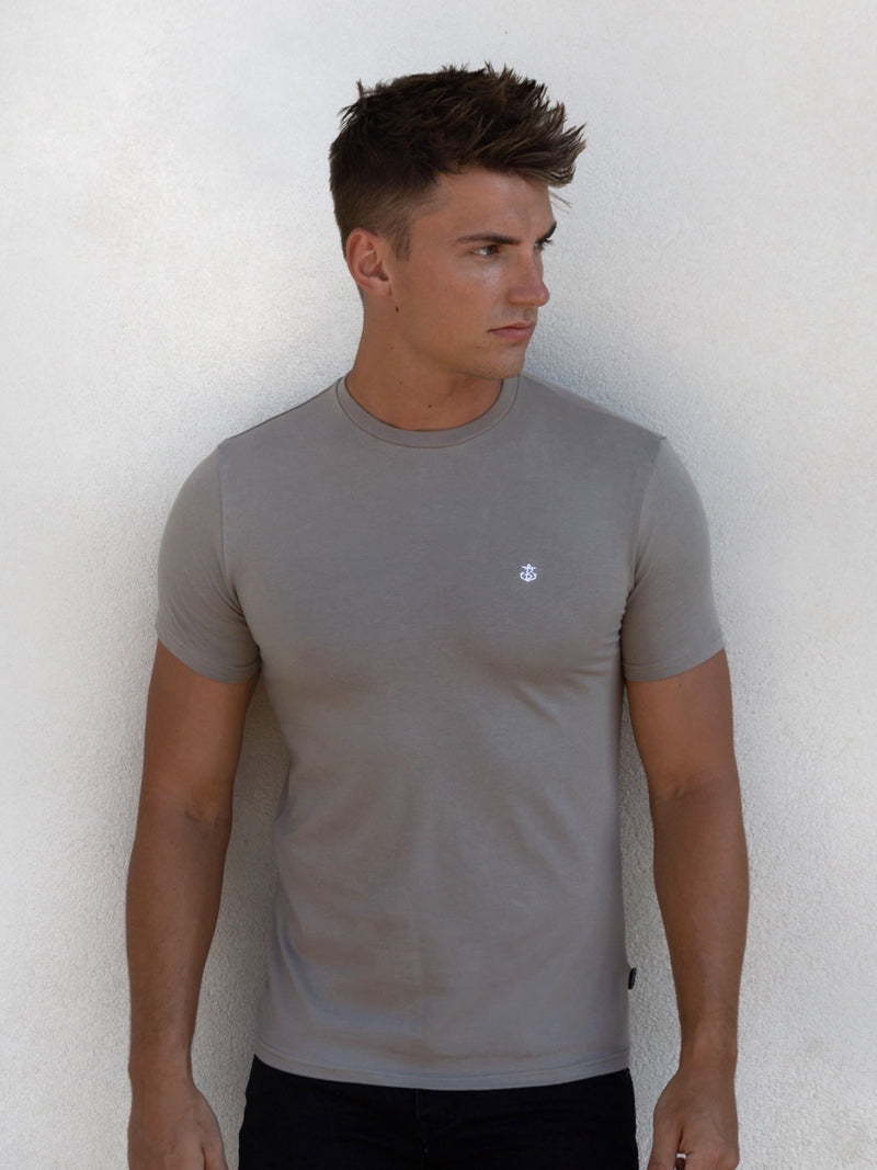 Hayden T-Shirt - Neutral Grey