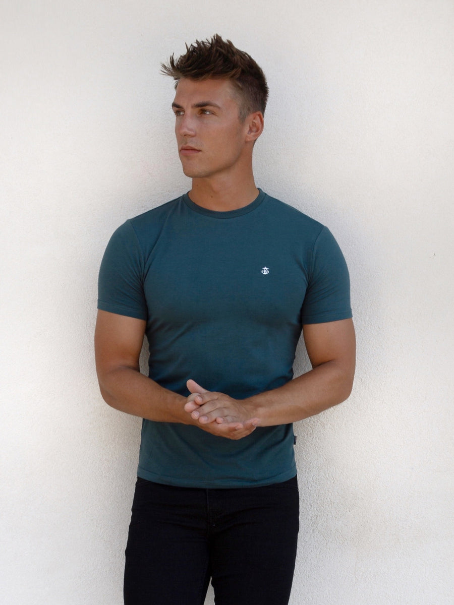 Salerno T-Shirt - Teal Green