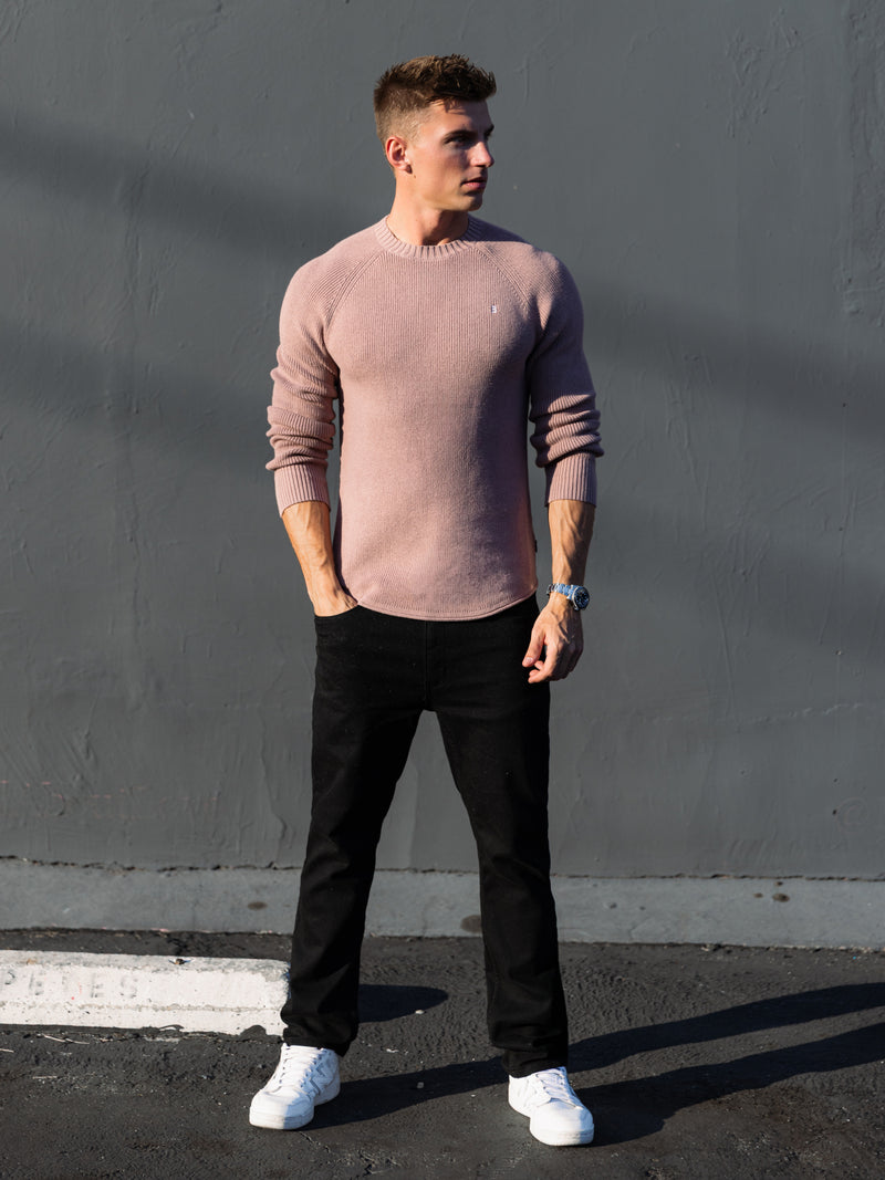 Olton Anchor Knit Jumper - Rosa
