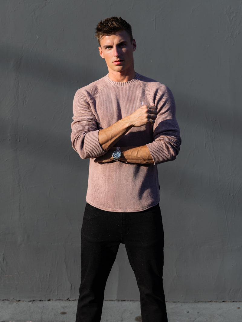 Olton Anchor Knit Jumper - Rosa