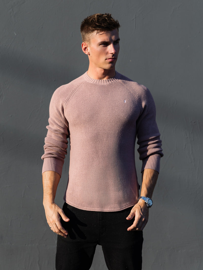 Olton Anchor Knit Jumper - Rosa