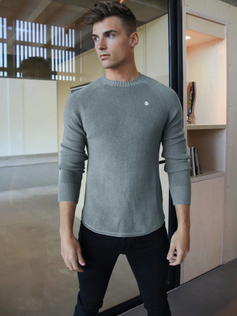 Olton Knit Jumper - Light Blue