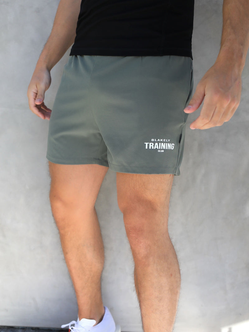 Training Sprint Shorts - Khaki Green