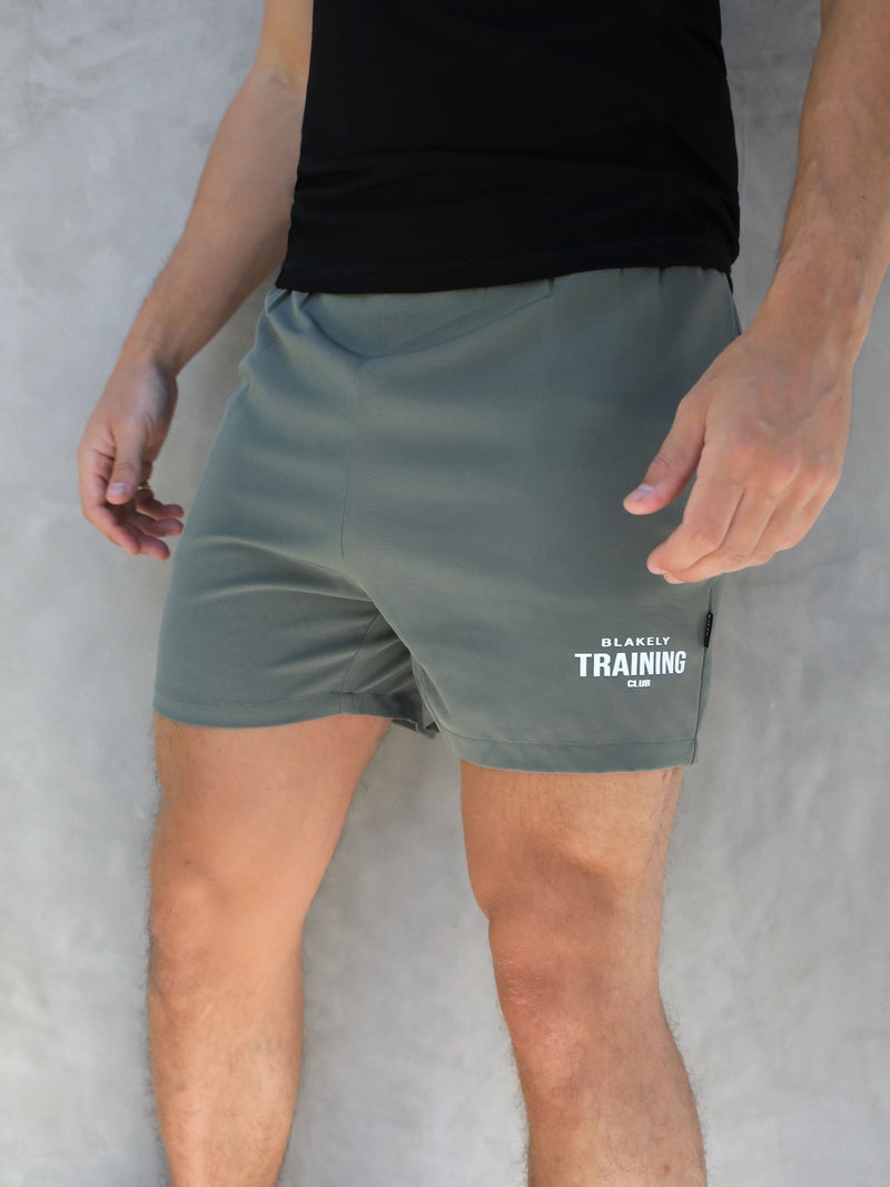 Training Sprint Shorts - Khaki Green