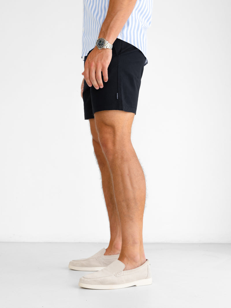 Conrad Stretch Chino Shorts - Schwarz