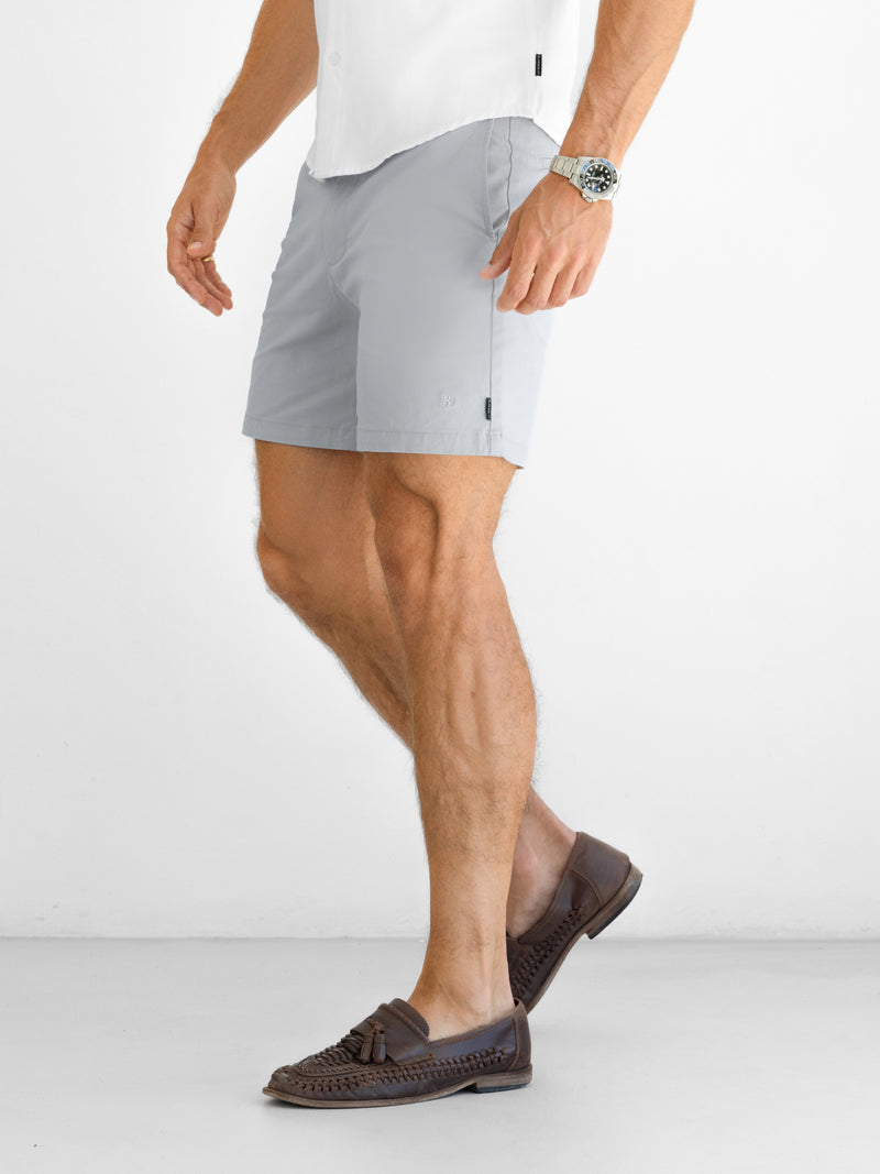 Conrad Stretch Chino Shorts - Hellgrau