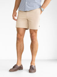Conrad Stretch Chino Shorts - Bräunen