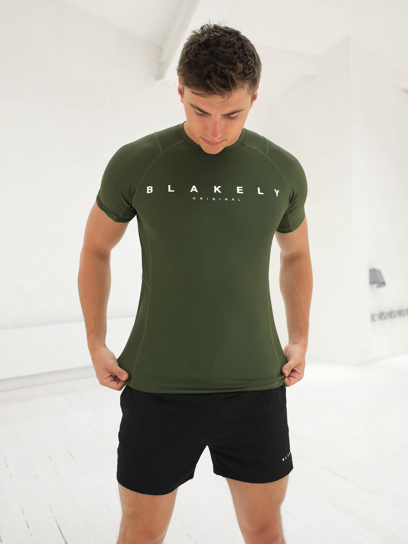 Apex Active T-Shirt - Dark Green