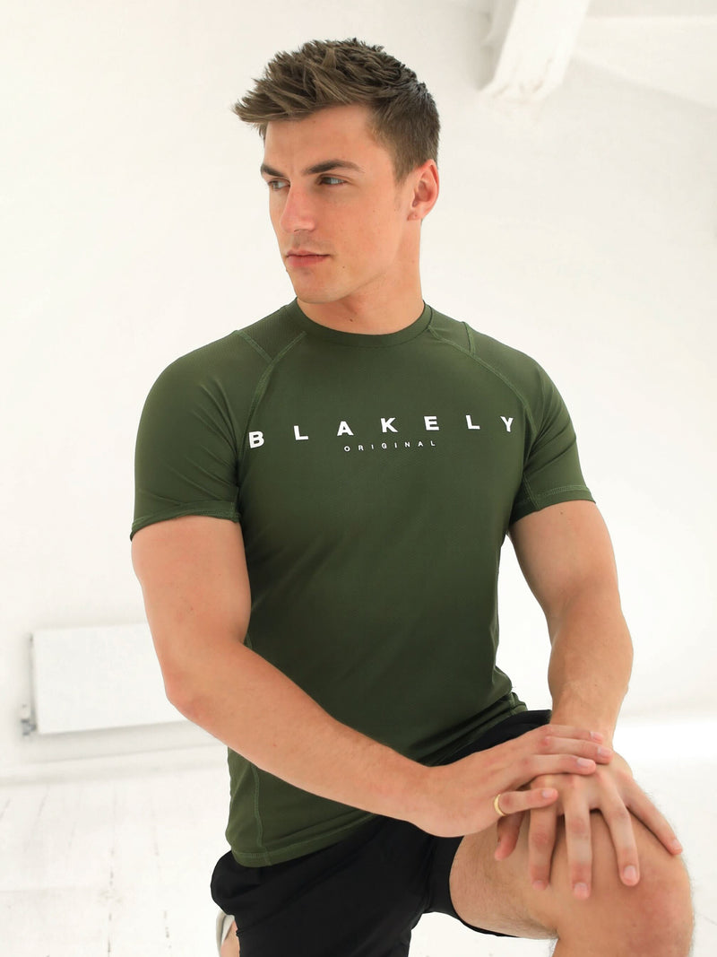 Apex Active T-Shirt - Dark Green