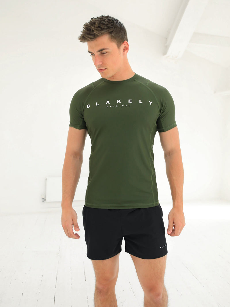 Apex Active T-Shirt - Dark Green