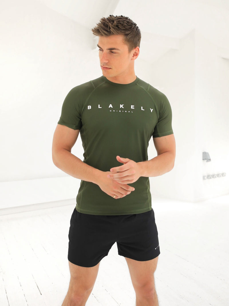 Apex Active T-Shirt - Dark Green