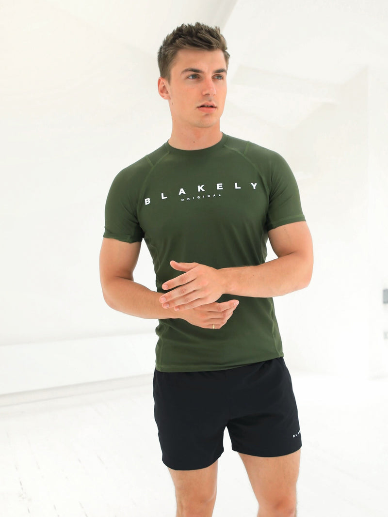 Apex Active T-Shirt - Dark Green