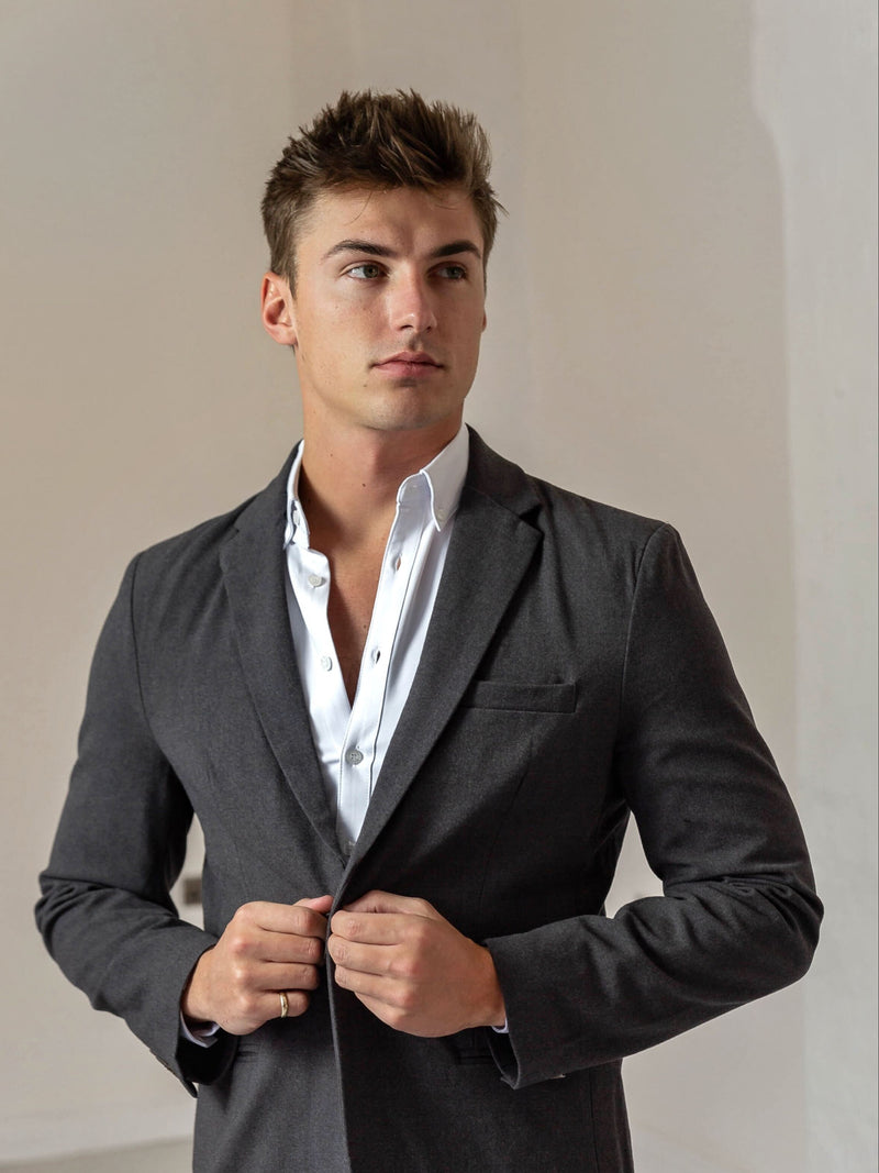 Haywood Blazer - Charcoal