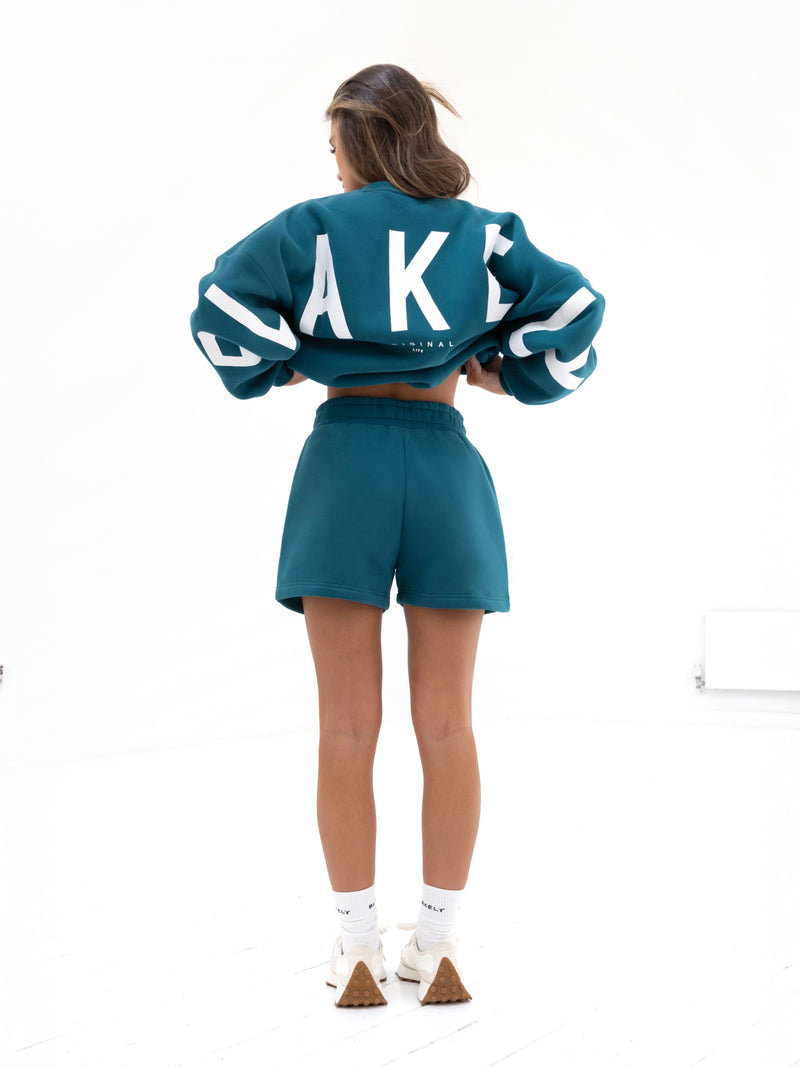 Isabel Oversized Jumper - Storm Teal