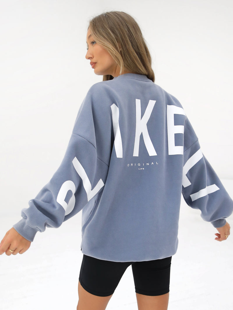 Isabel Oversized Jumper - Powder Blue