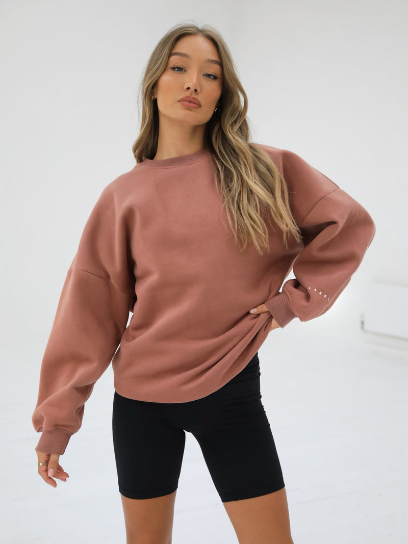 Isabel Oversized Jumper - Burnt Orange