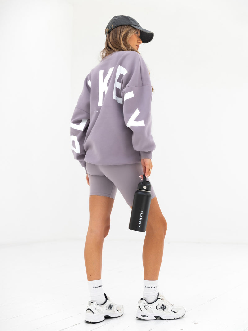Isabel Oversized Jumper - Zartes Lila