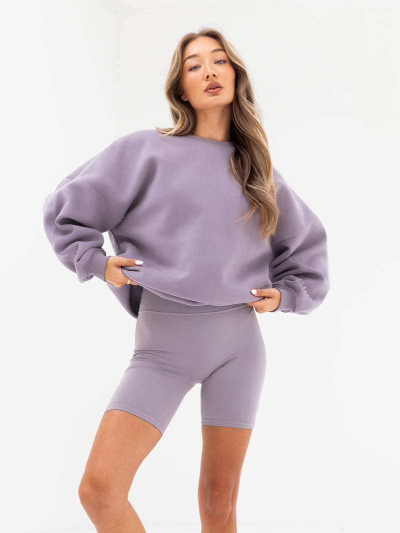 Isabel Oversized Jumper - Zartes Lila