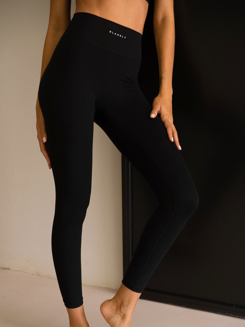 Core Active Leggings - Schwarz