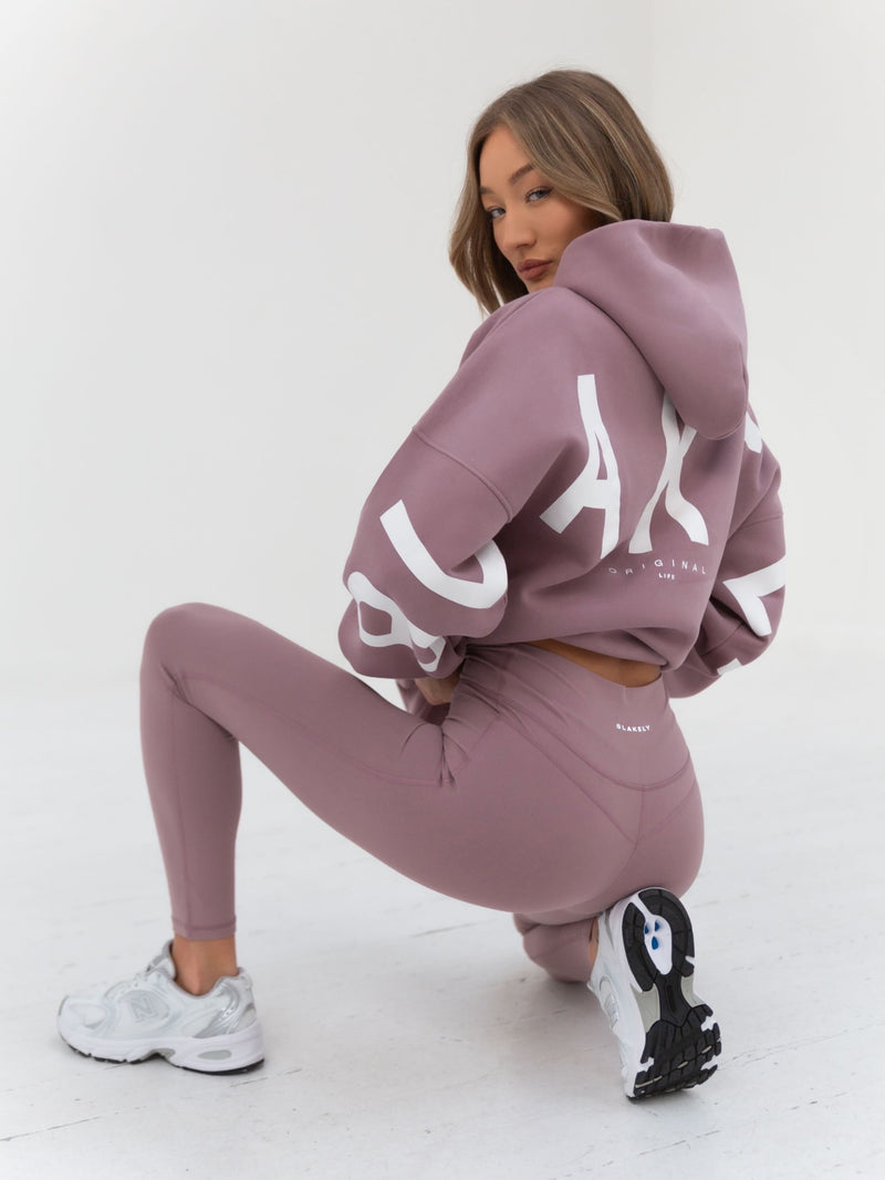 Isabel Hoodie & Leggings Set - Dusty Pink