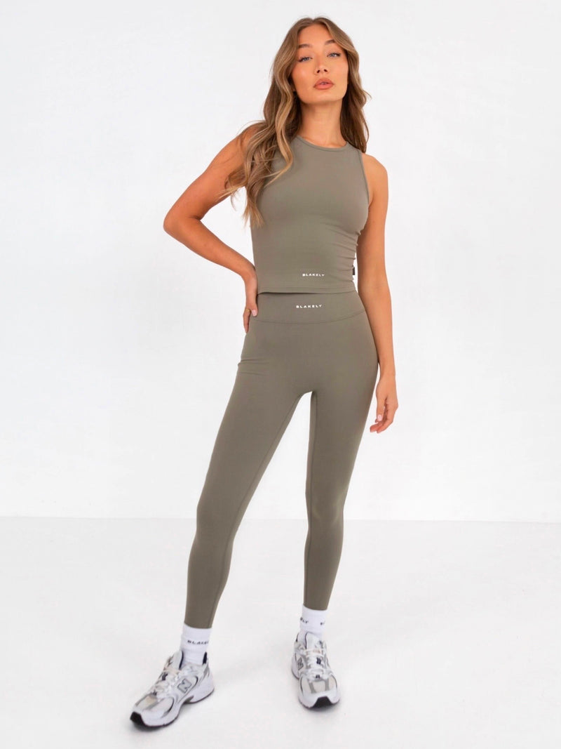 Ultimate Soft Leggings - Safari Green