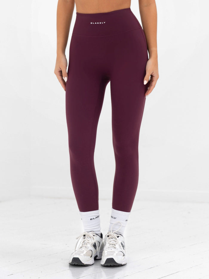 Ultimate Active Leggings - Dunkle Kirsche