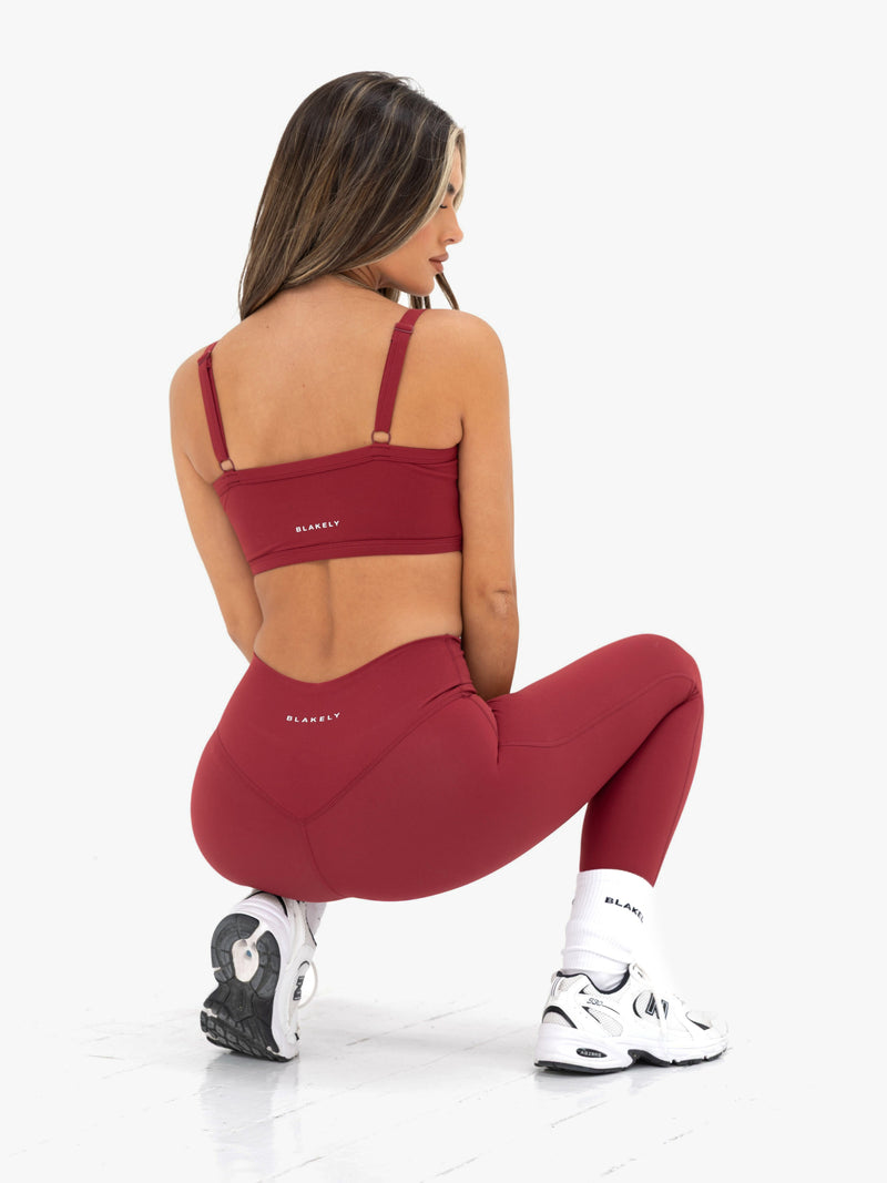 Ultimate Active Leggings - Klassisches Rot