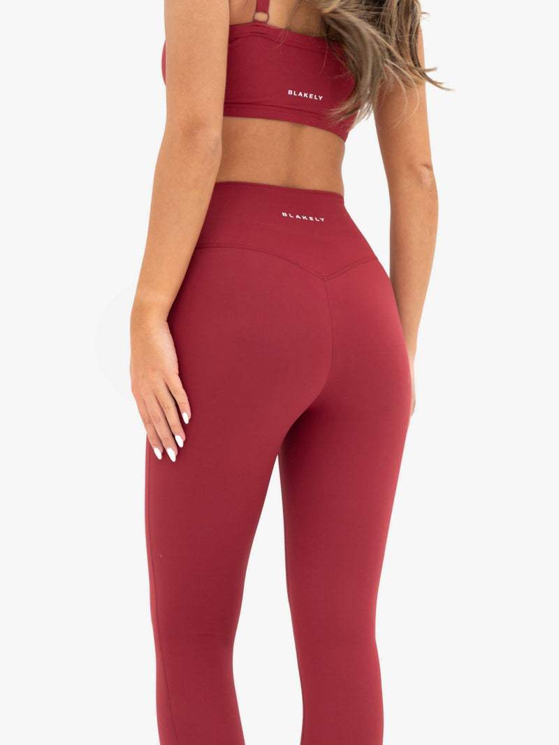 Ultimate Active Leggings - Klassisches Rot