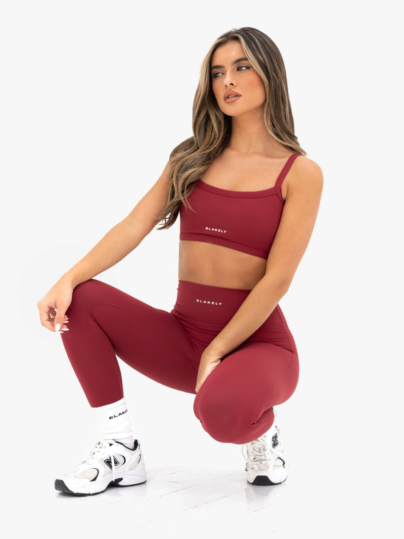 Ultimate Active Leggings - Klassisches Rot